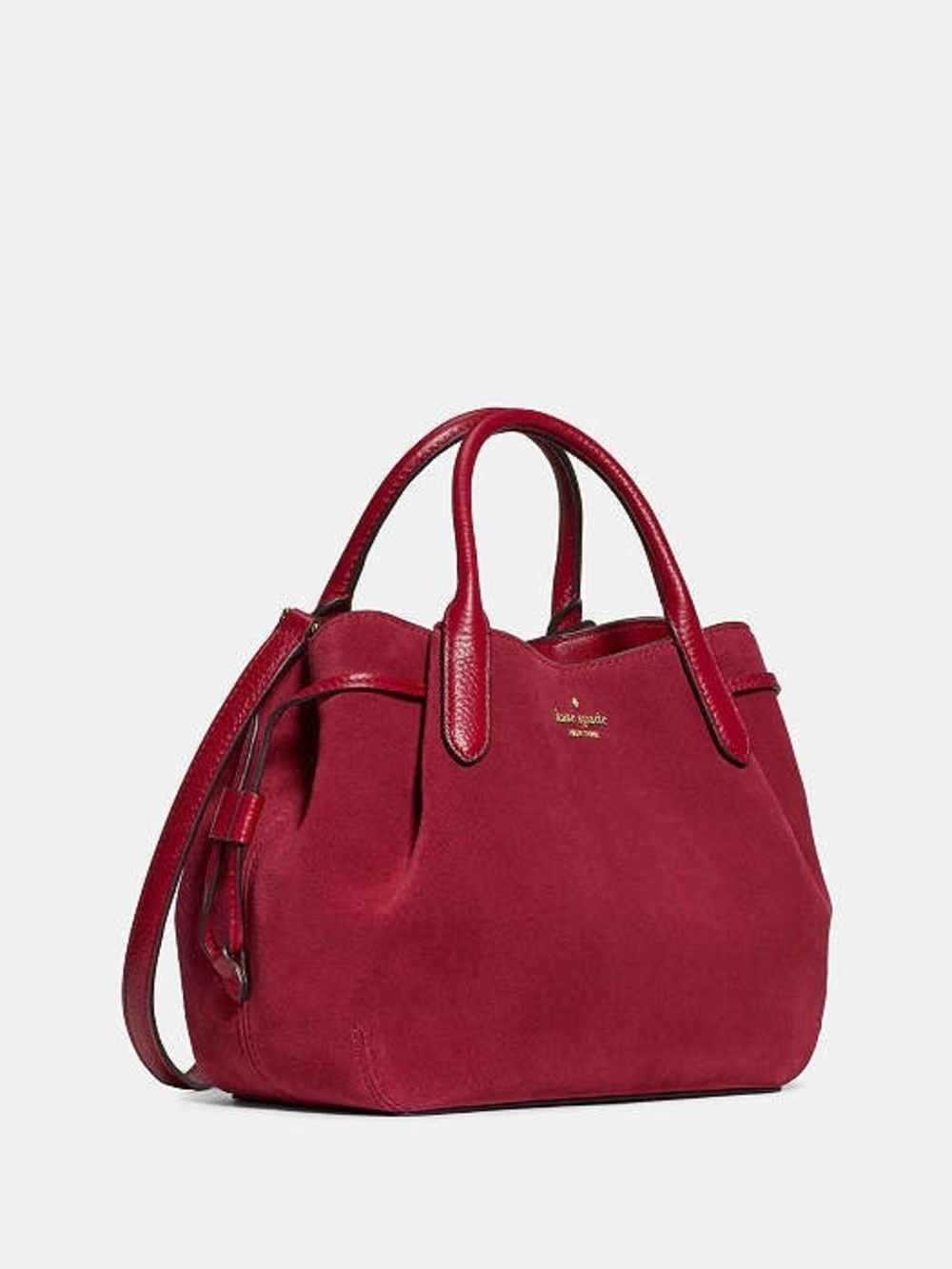 Kate Spade Dumpling Suede Satchel Bag